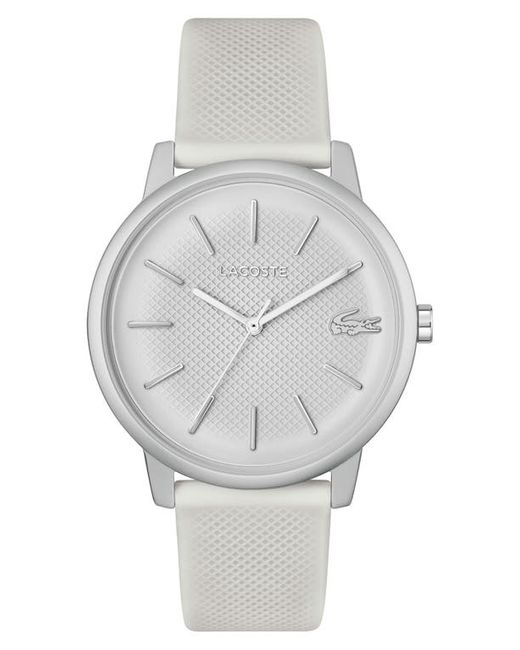 Lacoste 12.12 Move Silicone Strap Watch 42mm in at