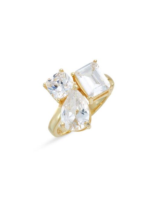 Shymi Cubic Zirconia Cocktail Ring in Gold at