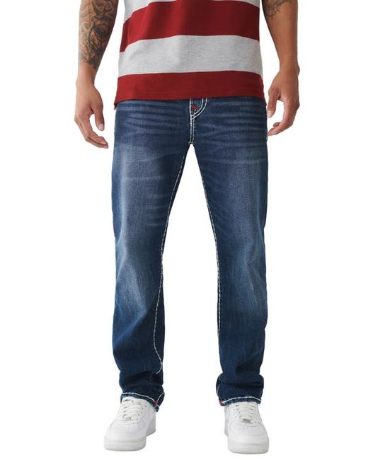 True Religion Brand Jeans Ricky Flap Super-T Straight Leg Jeans in at