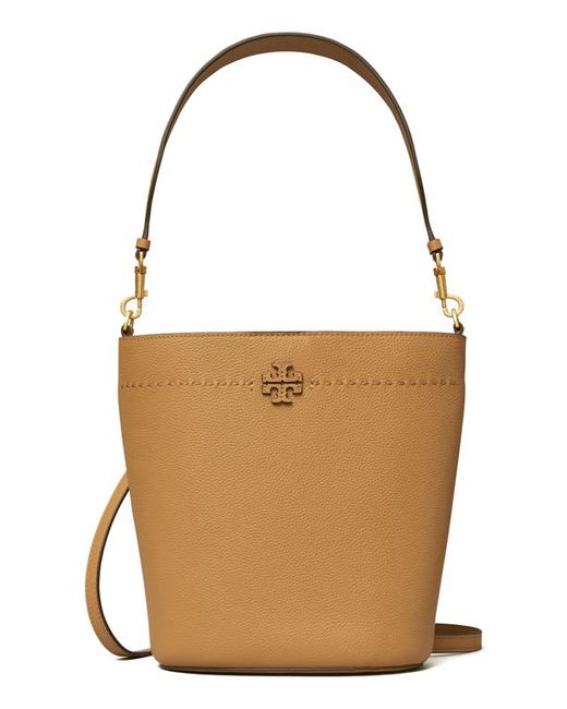 Tory Burch McGraw Leather Bucket Bag in at