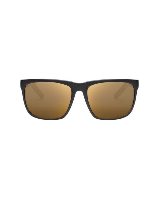 Electric Knoxville XL Sport JJF 47mm Polarized Pro Retangle Sunglasses in Black/Bronze Polar at