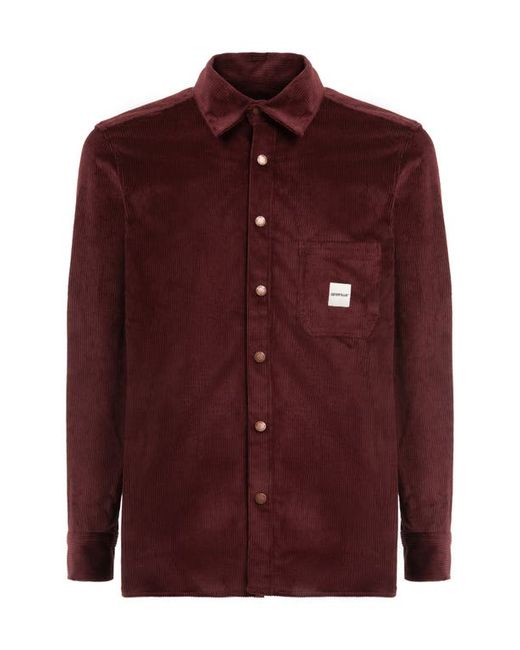 Cat Wwr Corduroy Button-Up Shirt in at