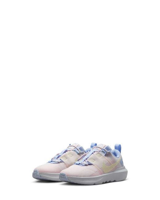 Nike Crater Impact Sneaker in Blue/White/Citron at