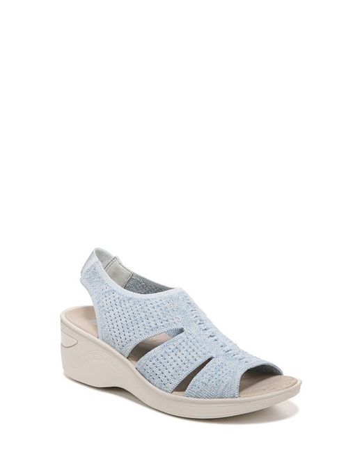 Bzees Double Up Wedge Slingback Sandal in at