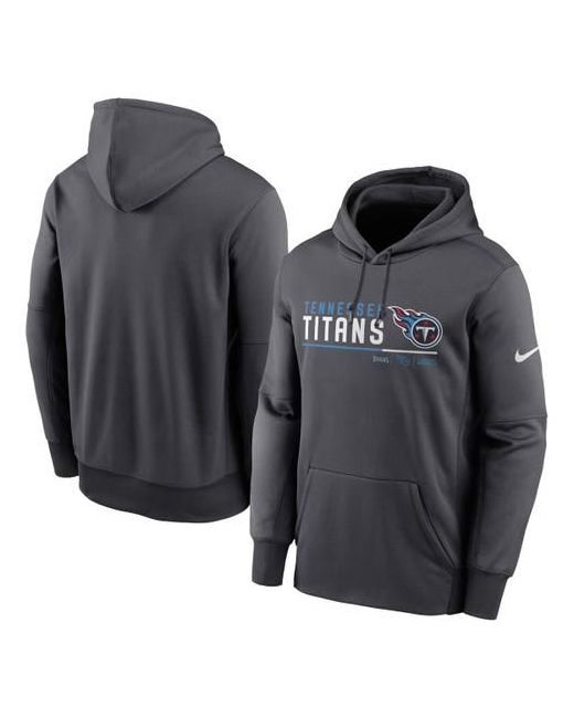 Nike Tennessee Titans Prime Logo Name Split Pullover Hoodie at