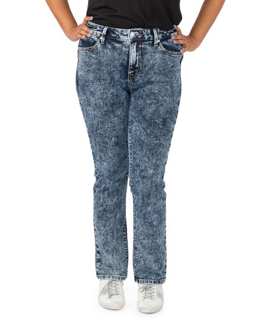 Slink Jeans High Waist Straight Leg Jeans in at