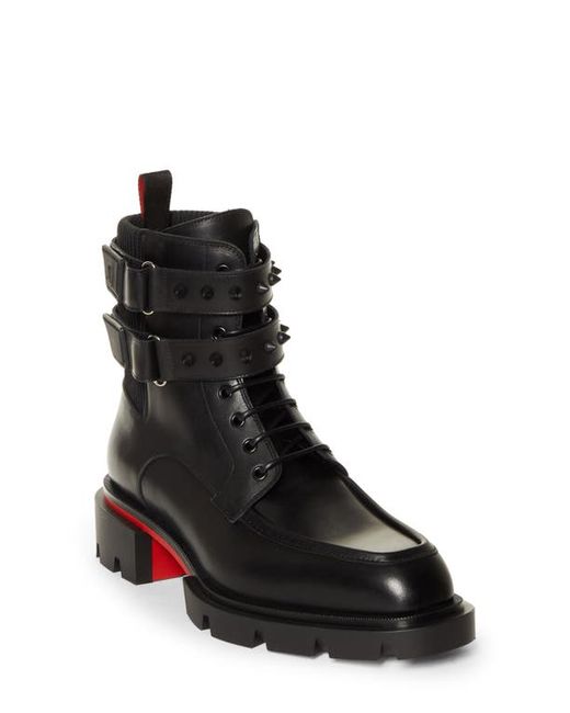 Christian Louboutin Our Fight Apron Toe Combat Boot in at