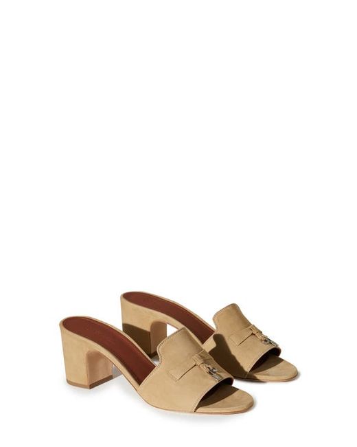 Loro Piana Summer Charms Slide Sandal in at