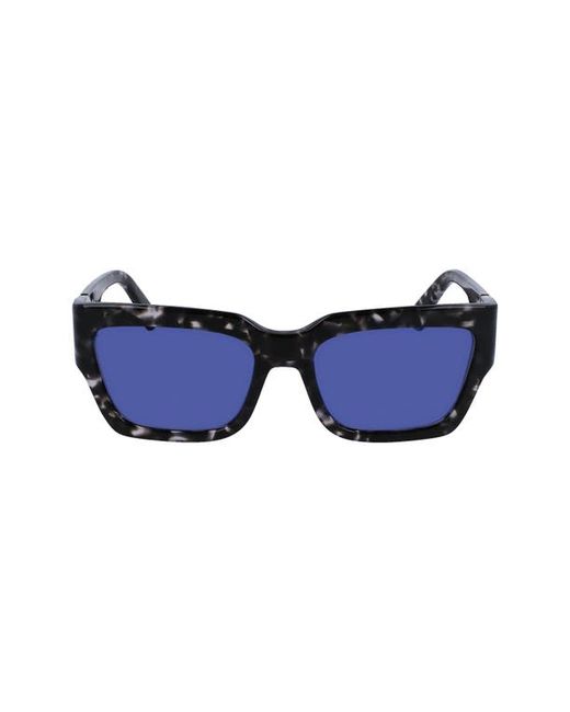 Longchamp 55mm Rectangular Sunglasses in at