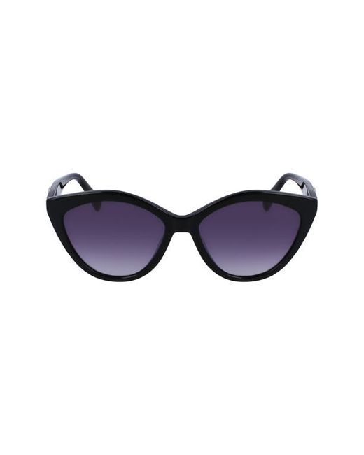 Longchamp 56mm Cat Eye Sunglasses in at