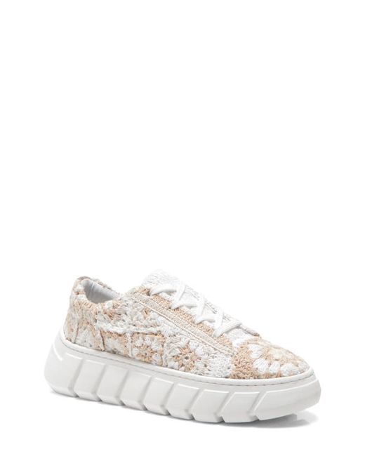 Free People Catch Me If You Can Crochet Platform Sneaker in at