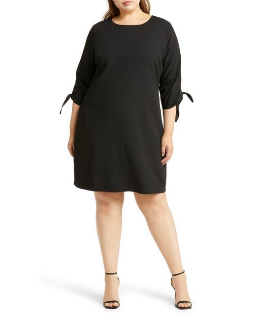 Cece Tie Sleeve Shift Dress in at