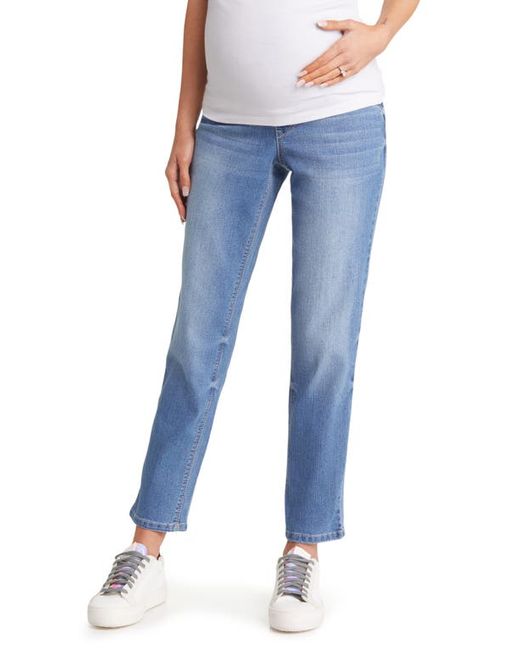 1822 Denim Bellyband Maternity Straight Leg Jeans in at