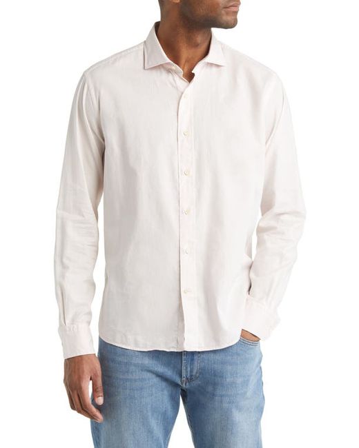 Peter Millar Crown Crafted Sojourn Garment Dye Button-Up Shirt in at