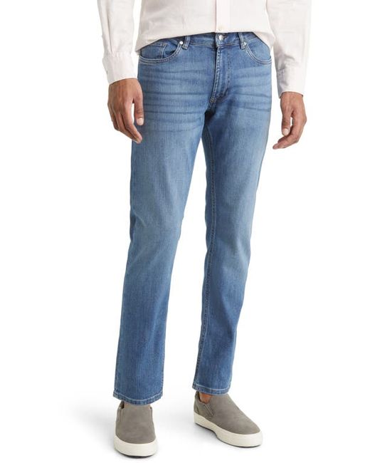 Peter Millar Crown Crafted Washed Five Pocket Straight Leg Jeans in at