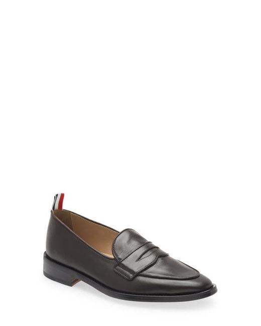 Thom Browne Varsity Penny Loafer in at