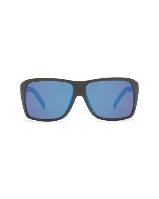 Electric Bristol 52mm Polarized Square Sunglasses in Matte Black Polar Pro at