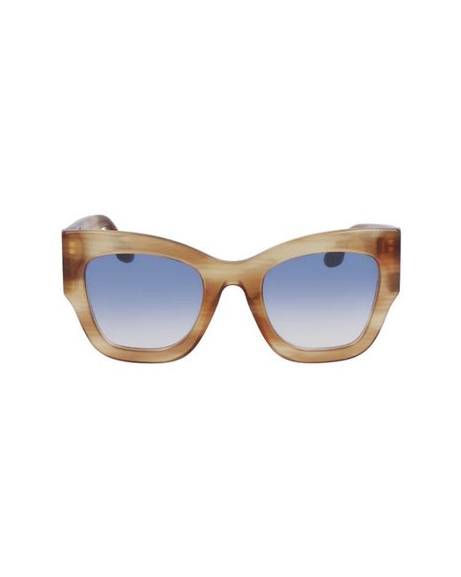 Victoria Beckham 51mm Butterfly Sunglasses in at