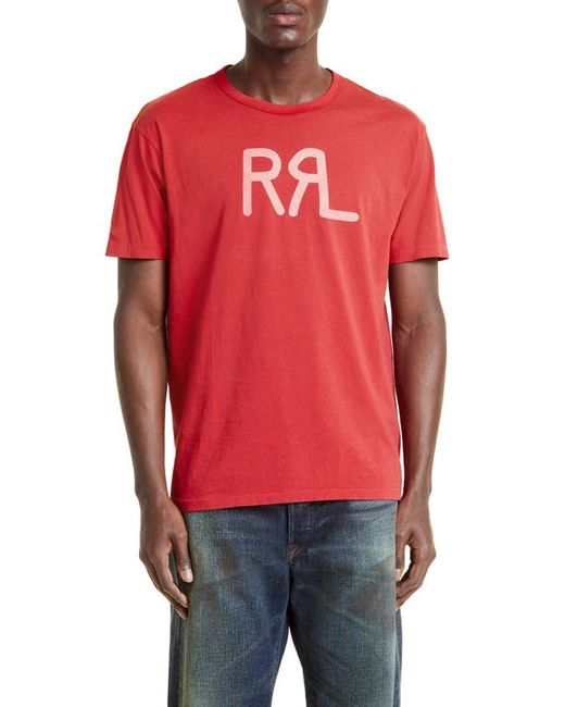 Double RL Logo Graphic Tee in at