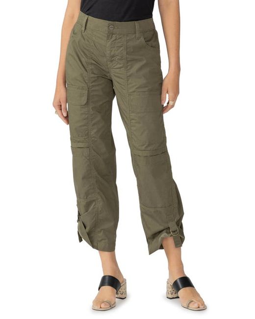Sanctuary Cali Straight Leg Crop Cargo Pants in at