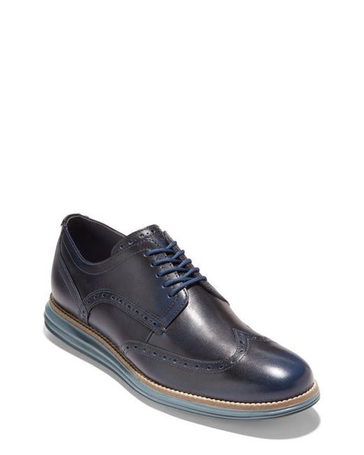 Cole Haan Original Grand Wingtip Derby in Ensign Stormy at