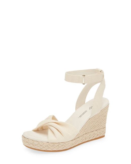 Toms Marise Ankle Strap Espadrille Wedge in at