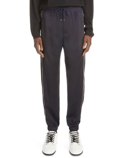Saint Laurent Piped Satin Joggers in at
