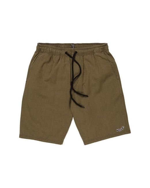 Volcom Outer Spaced Stretch Cotton Corduroy Shorts in at