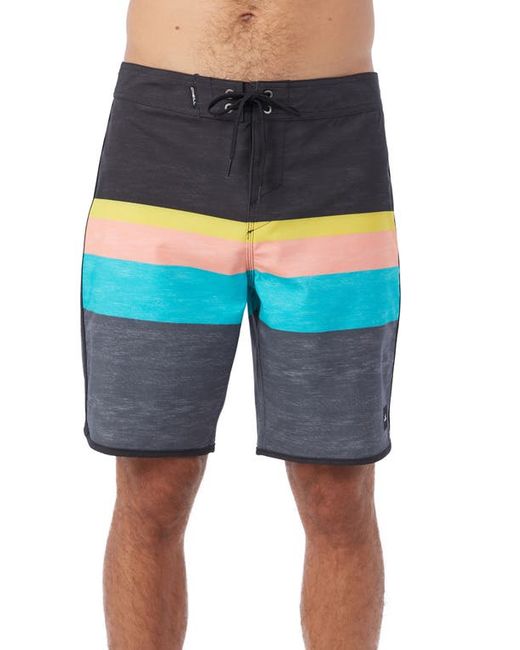 O'Neill Lennox Scallop 19 Hyperdrytrade Stretch Board Shorts in at