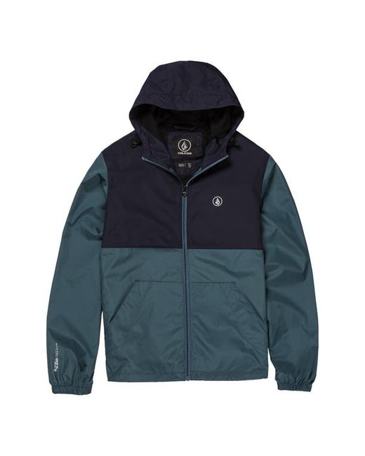 Volcom Phase 91 Water Resistant Hooded Jacket in at