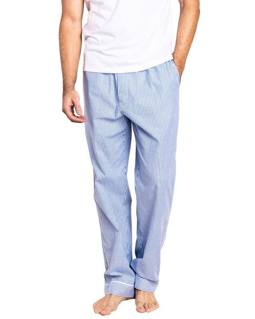Petite Plume Stripe Seersucker Pajama Pants in at