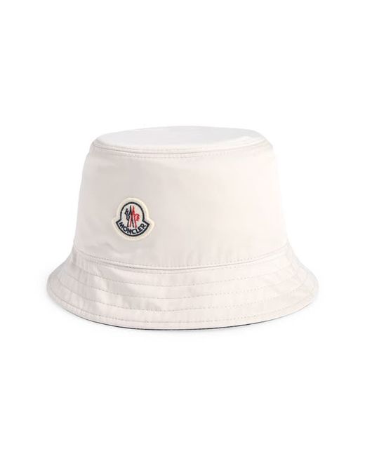 Moncler Logo Patch Bucket Hat in at