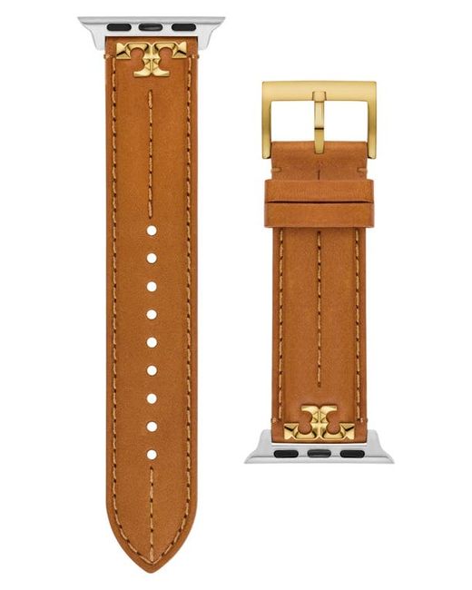 Tory Burch The Kira Leather 20mm Apple Watch Watchband in at