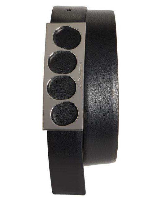 Alexander McQueen The Grip Leather Belt in at