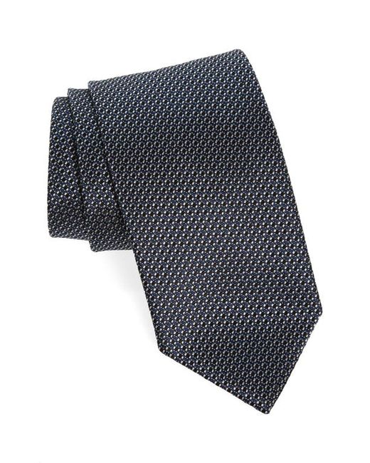 Tom Ford Geometric Mulberry Silk Tie in at