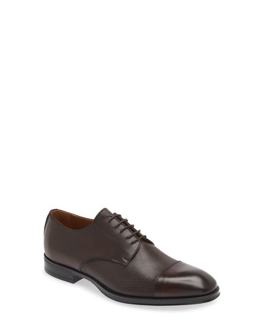 Canali Perforated Plain Cap Toe Derby in at