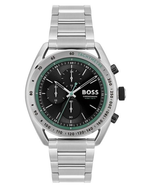 Boss Center Court Chronograph Bracelet Watch 44mm in at