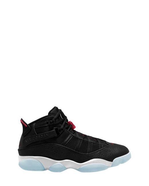 Nike Jordan 6 Rings Sneaker in Black/Gym White at