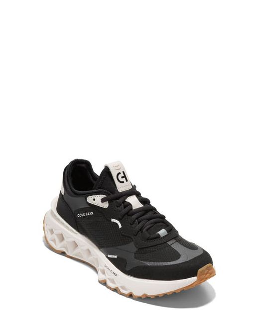 Cole Haan 5.ZeroGrand Running Shoe in Black/Black/Ivory at