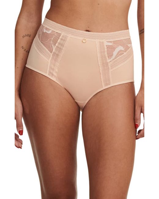 Chantelle Lingerie True Lace High Waist Briefs in at