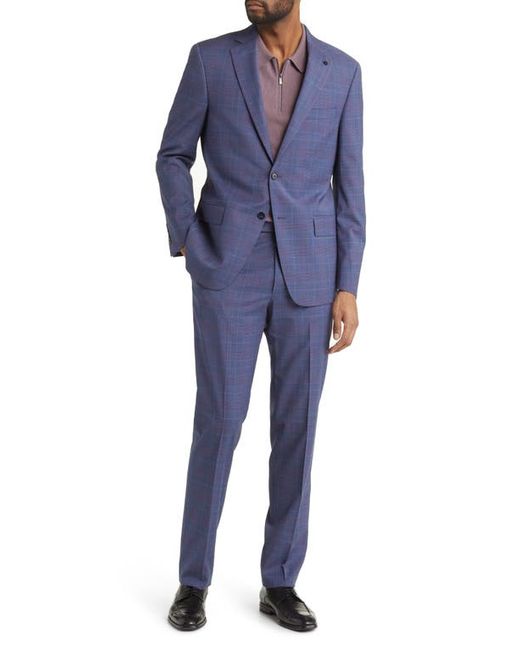 Hart Schaffner Marx New York Soft Plaid Wool Suit in at