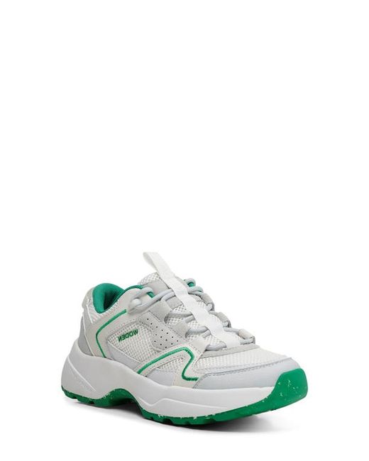 Woden Sif Reflective Sneaker in Basil at