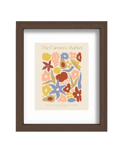 DENY Designs Larchmont Framed Wall Art in at