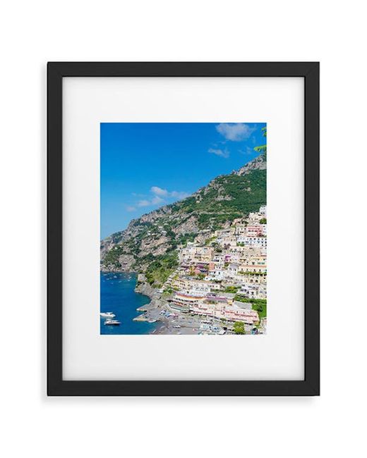 DENY Designs Amalfi Framed Art Print in at