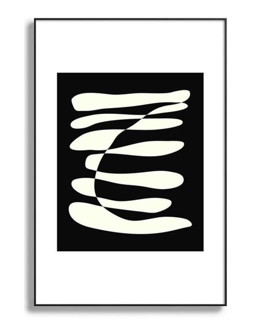 DENY Designs Abstract Compostion in Framed Art Print at