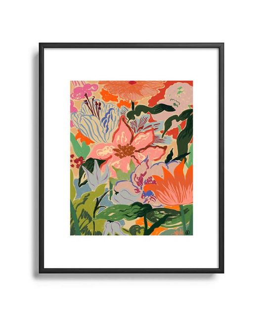 DENY Designs Summer Bouquet Framed Art Print in at