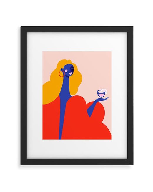 DENY Designs Happy Hour II Framed Art Print in at