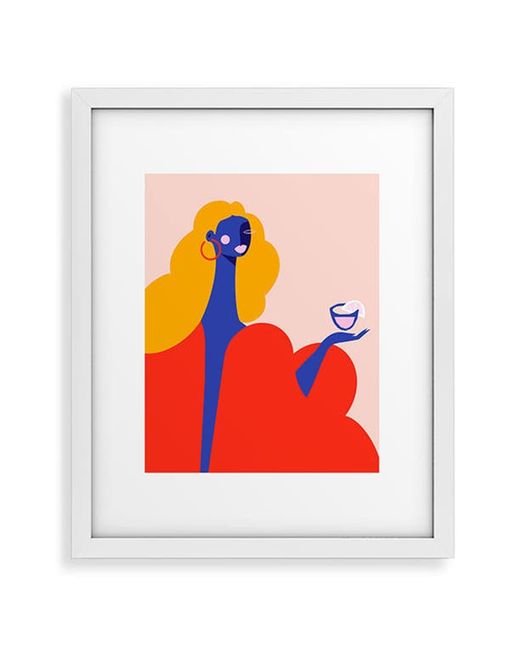 DENY Designs Happy Hour II Framed Art Print in at