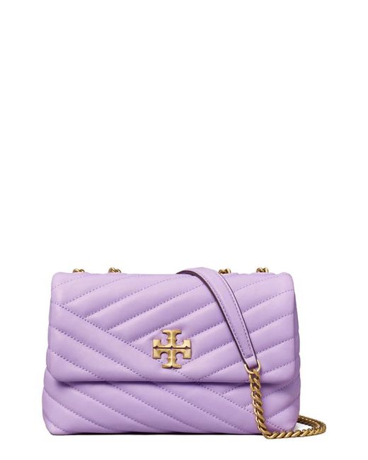 Tory Burch Kira Chevron Small Leather Convertible Shoulder Bag in at