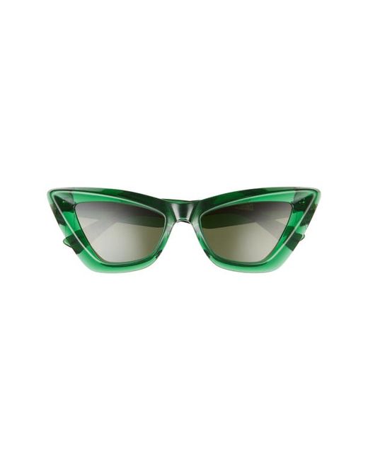 Bottega Veneta 53mm Cat Eye Sunglasses in at
